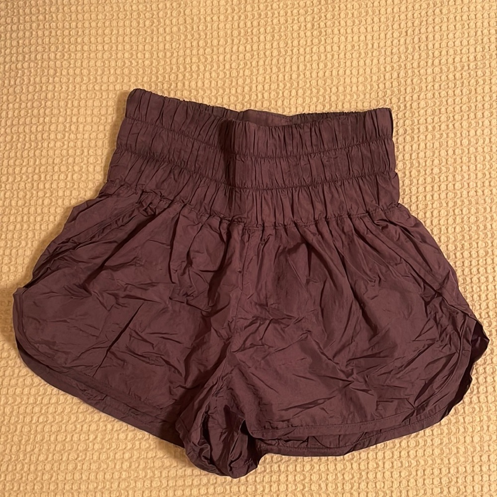 Free People the Way Home Shorts size M color Deep Sea